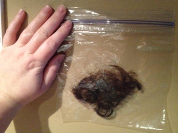 Hair baggie